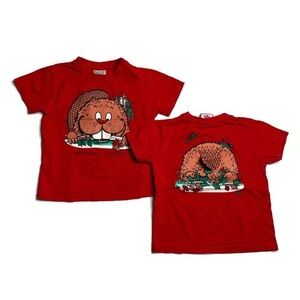 Quality Goods Beaver boys 4Y tee shirt‎